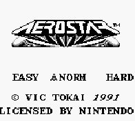 The Game Boy Database - Aerostar