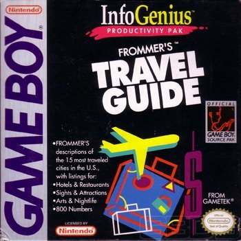 The Game Boy Database - Infogenius Productivity Pak:  Frommer's™ Travel Guide