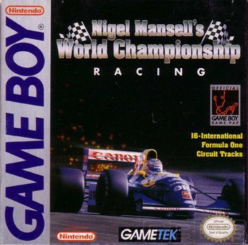 The Game Boy Database - Nigel Masell's World Championship Racing
