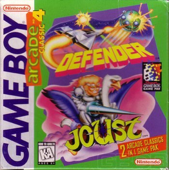 The Game Boy Database - Arcade Classic #4: Defender & Joust