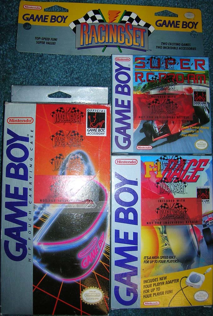The Game Boy Database - Game Boy Racing Set